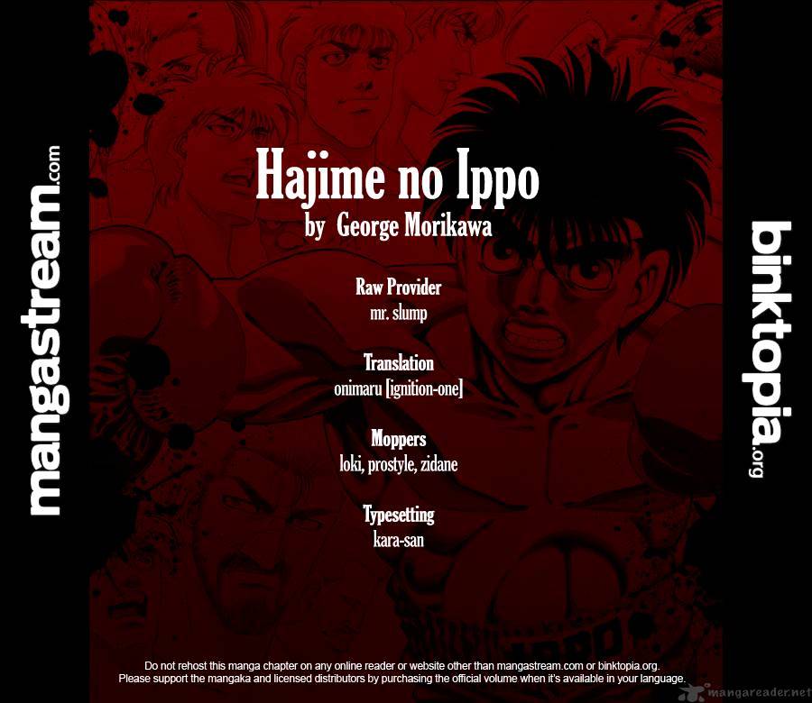 Hajime no Ippo: Fighting Spirit, Chapter 920 image 19
